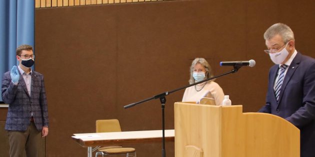 SPD-Fraktionsvorsitzender Marius Schmidt wird neuer Erster Stadtrat