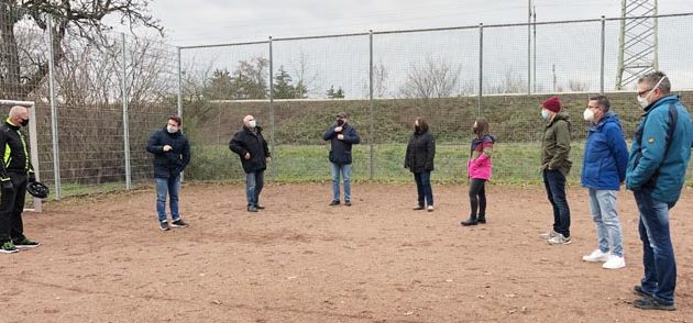 Bei der jüngsten „Vor-Ort-Tour“ stand das Themen Spiel- und Bolzplätze im Fokus. Foto: oh