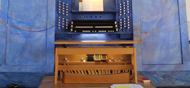 Kantorin Heike Ittmann hofft, dass die „große Blaue“ in der Domkirche im Jahr der Orgel zu den geplanten Veranstaltungen erklingen wird. Foto: Eva Wiegand