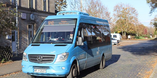 Mit der Linie 642 wieder direkt nach Worms
