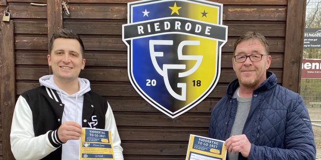 Bis zum 7. Mai können die leckeren FSG-Gerichte mit dem Bestellformular, über Facebook oder direkt über die Vorstandsmitglieder vorbestellt werden. Fabian Kreiling und Bernd Deckenbach stehen in den Startlöchern für den „Vaddertag to go“. Foto: oh