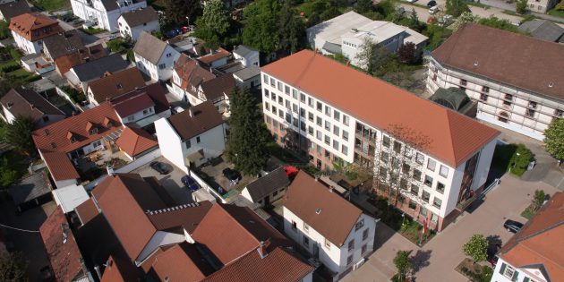 Das Stadthaus in Lampertheim feiert seinen 50. Geburtstag. Foto: Stadt Lampertheim