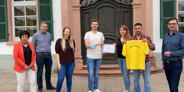 Die „Los Amigos” freuen sich über die Auszeichnung mit dem Sozialpreis der Jusos Bergstraße. Foto: oh