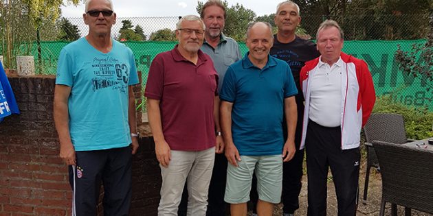 Die erfolgreichen Herren 60 des TC Rot-Weiss Lampertheim. Foto: oh