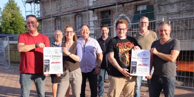 „Die Meute“ lädt ein zum „Rock im Schlosshof“