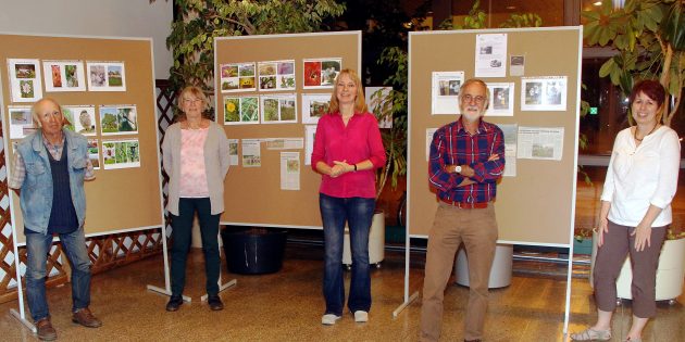 Der Vorstand des NABU Lampertheim: Walter Liesewitch, Gabriele Pietraß, Andrea Hartkorn, Klaus Feldhinkel und Anke Diehlmann. Foto: oh