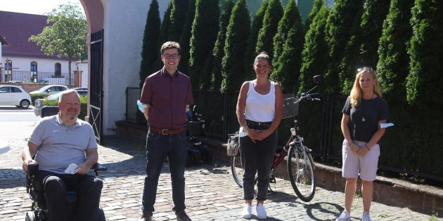 Ein schöner und barrierefreier Ort für Gespräche
