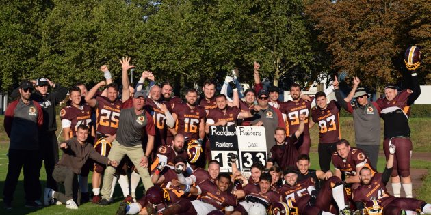 Viel stärker als zunächst eingeschätzt: das junge Oberligateam der Redskins. Foto: oh