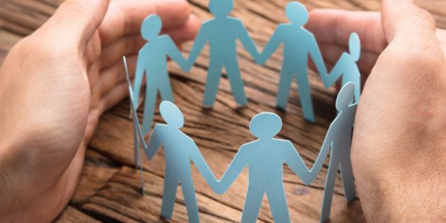 "Das machen wir gemeinsam." Foto: Caritas