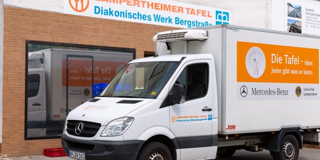 Das Team der Tafel Lampertheim freut sich über Ihre Unterstützung als Fahrer. Foto: oh