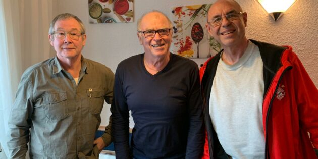 Der neue Vorstand des Vereins für Briefmarken und Münzenkunde Biblis: Ingo Thiel, Dietmar Borries und Frank Rauhoff (v.l). Foto: oh