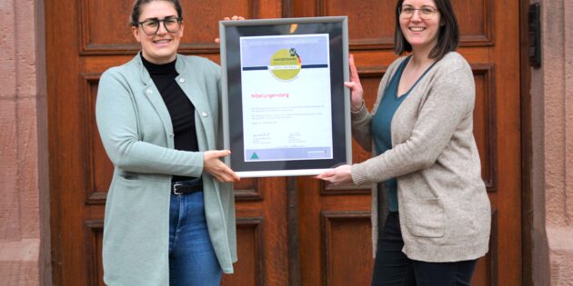 Große Freude:  Der Deutsche Wanderverband hat den Nibelungensteig erneut als „Qualitätsweg Wanderbares Deutschland“ ausgezeichnet. Foto: oh