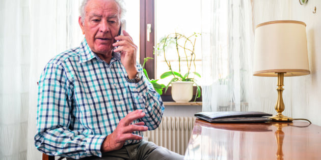 Bei Dubiosen Anrufen, sollte man sich nicht unter Druck setzen lassen. Foto: www.polizei-beratung.de