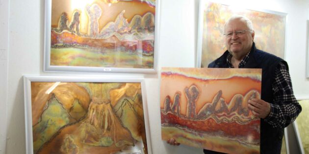 In der Galeria Claudia zeigt Hans-Peter Fischer seine Werke, die auch im hochwertigen Fotodruck (wie im Bild) und im Plakatdruck erhältlich sind. Foto: Hannelore Nowacki