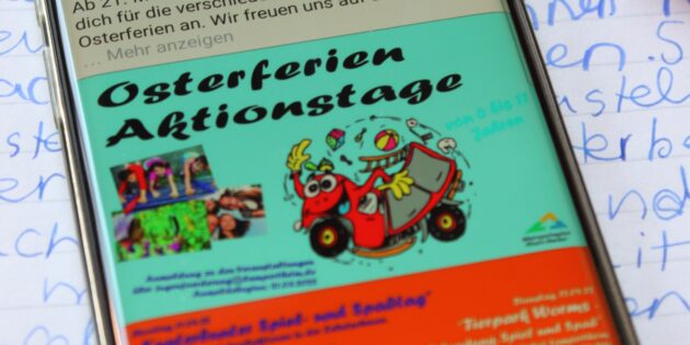 Hoffentlich sind bald Ferien! Die Vorfreude darauf weckt das Facebook-Profil der Jugendförderung Lampertheim. Foto: Nadine Schütz