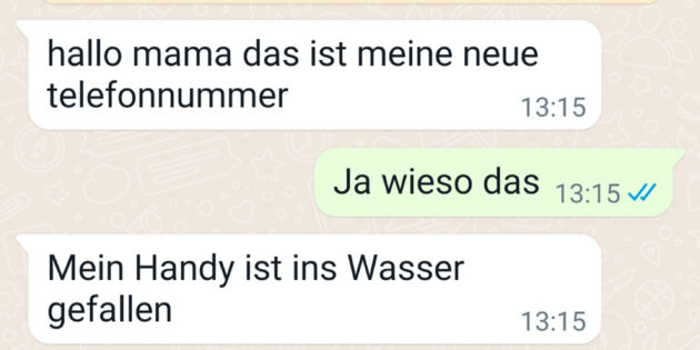 Beispielnachricht