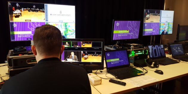 Die Coronakrise hat auch in der Evangelischen Kirche einen Digitalisierungsschub ausgelöst. Foto: oh