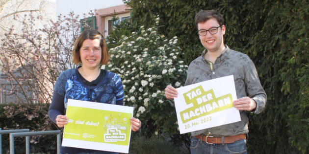 „Seid füreinander da! Spendet euch ein Lächeln!”