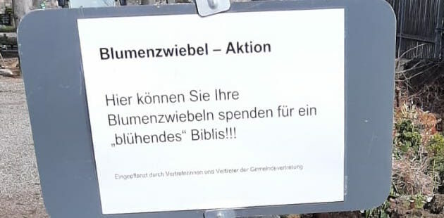 Auf Biblis Friedhöfen wird nachhaltig gearbeitet