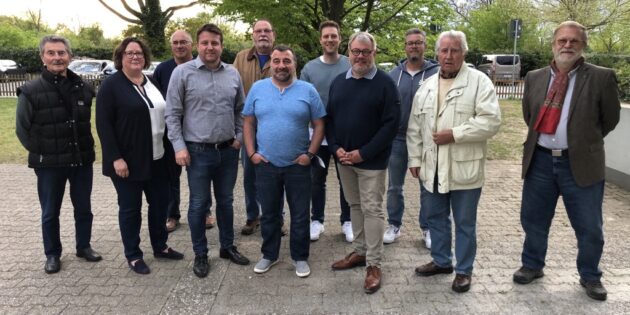 Die CDU Hofheim wählte ihren neuen Vorstand – Bernd Hossner (r.) wurde als Vorsitzender im Amt bestätigt. Foto: oh