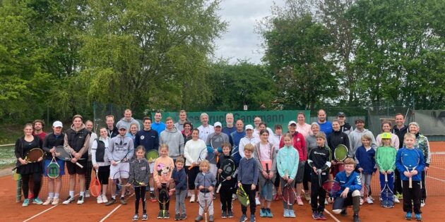 Der TC Biblis feierte einen gelungenen Saisonauftakt – die Vorfreude auf die kommenden Spiele ist groß. Foto: oh
