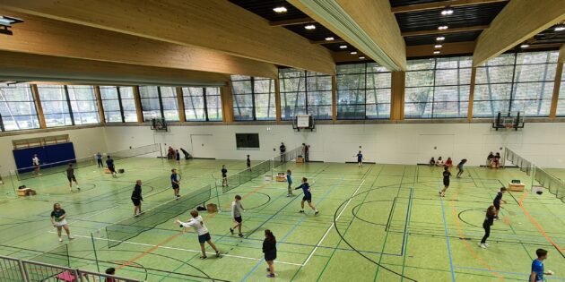 Die Jüngsten des BVL präsentieren ihr Können erstmals auf einem Bezirksranglistenturnier. Foto: oh