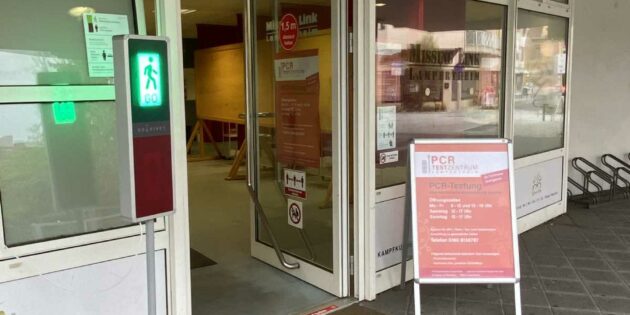 Das Corona-Testzentrum in der Domgasse 11 am Parkhaus hat bis einschließlich Dienstag, den 28. Februar geöffnet. Foto: oh