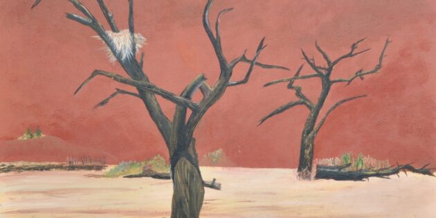 Im Rahmen der Ausstellung „7 + 7 = 77 – Wanderungen und Abstraktionen“ sind im Wormser Kulturzentrum Werke von Rainer Machete zu sehen. Foto: oh