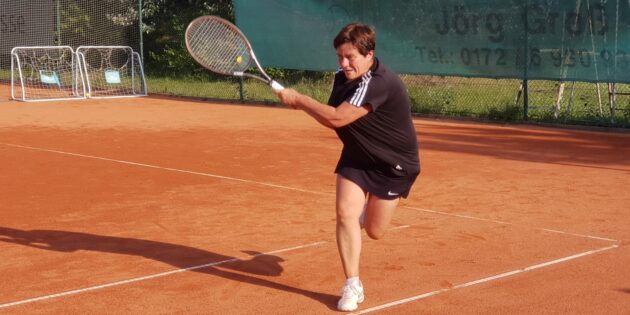 Für den TC Lampertheim erfolgreich: Annette Wunder-Schönung. Foto: oh