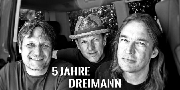 Dreimann, die Rockband aus Hessen, ist am 21. Mai in Groß-Rohrheim zu Gast. Foto: oh