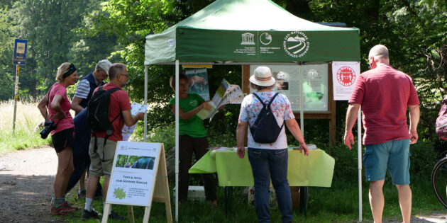 Die Geopark-Ranger haben viele Tipps und Informationen im Gepäck. Foto: oh