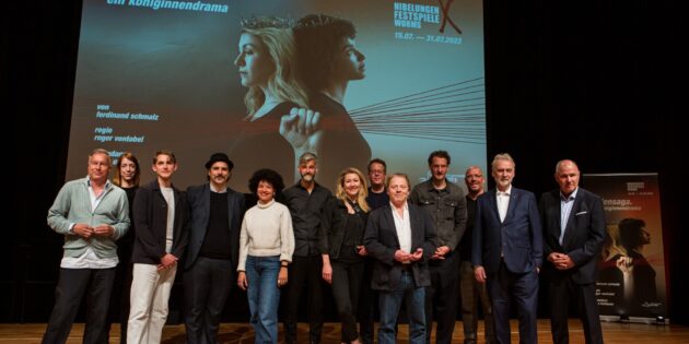 Die diesjährigen Nibelungen-Festspiele mit dem Stück „hildensaga. ein königinnendrama“ warten mit einem hochkarätigen Theaterensemble auf. Foto: Bernward Bertram