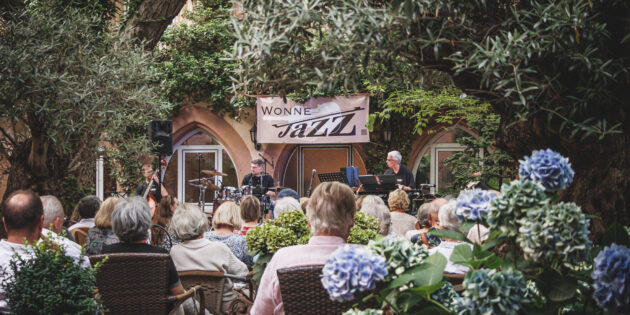 Wormser Kulturnacht 2022, Wonnejazz - Jazz unter Palmen, St. Martin. Foto: Marc Braner Photography