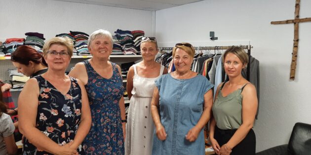 Ein engagiertes Team sorgt in Hofheim unter dem Namen  Zweitglück für wichtige Unterstützung für Flüchtlinge aus der Ukraine. Foto: oh 