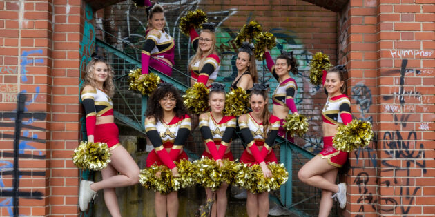 Die Blue Diamonds aus Eschwege sind amtierende deutsche Vizemeister im Cheerdance.