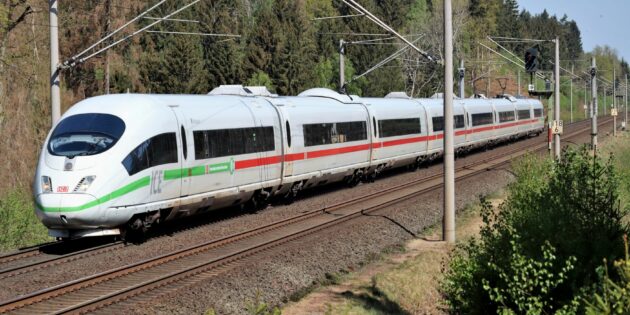 Die ICE-Trasse steht im Mittelpunkt einer Informationsveranstaltung der Deutschen Bahn auf dem Europaplatz in Lampertheim – Stadtverwaltung und BILA werden sich am 27. Juni ebenfalls beteiligen. Foto: Deutsche Bahn AG / Wolfgang Klee