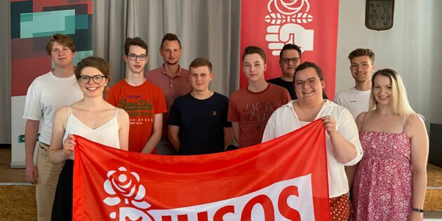 Die Jusos Bergstraße gehen mit viel Elan und einem neu gewählten Vorstand in die Zukunft. Foto: oh