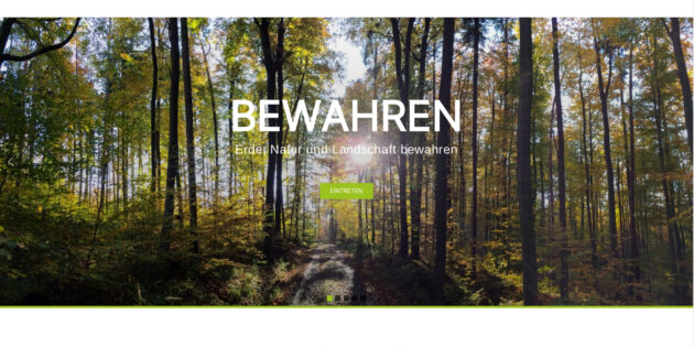 Die Website des Geo-Naturparks im neuen Gewand