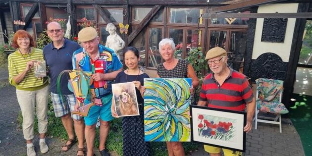 Am 17. und 18. September finden die diesjährigen „Tage der offenen Ateliers“ statt – auch bei Jürgen Richter in Lampertheim. Foto: oh