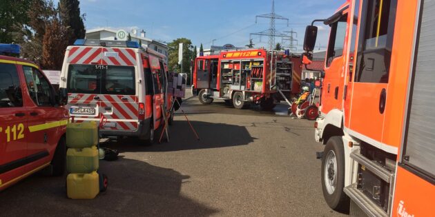 Gasgeruch rief am vergangenen Sonntag die Freiwillige Feuerwehr Lampertheim auf den Plan. Foto: Freiwillige Feuerwehr Lampertheim-Mitte