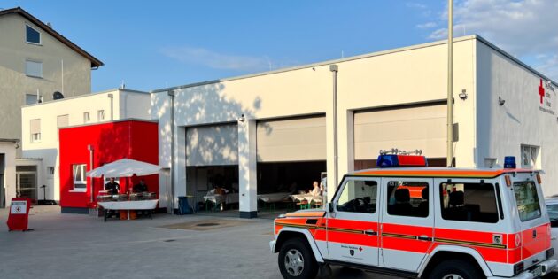 Die DRK Rettungswache Bürstadt wurde nun feierlich eingeweiht. Foto: oh