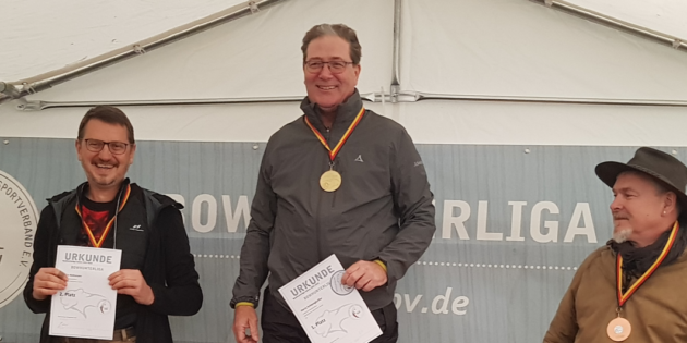 Harry Schweigkoffer mit einem Punkt Vorsprung Deutscher Meister 