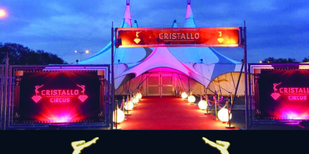 Ab dem 22. Dezember wartet bei Circus Cristallo eine magisch funkelnde Weihnachtsshow. Foto: Circus Cristallo