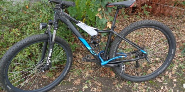Das sichergestellte Mountainbike. Foto: Polizeipräsidium Südhessen