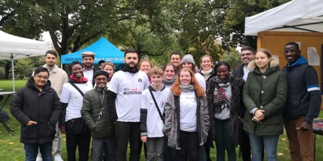 Lampertheim ist bunt – dies wurde im Rahmen des „Run against racism” im Stadtpark deutlich. Foto: oh