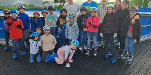 Das durch den Jugendvorstand des WSV Lampertheim organisierte Schlittschuhlaufen sorgte für Begeisterung. Foto: oh