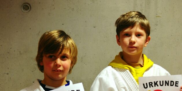 Judoka-Nachwuchs überzeugte in Egelsbach
