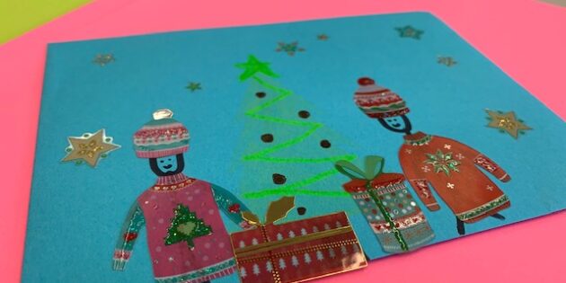 Weihnachtspost an Altersheime der Region