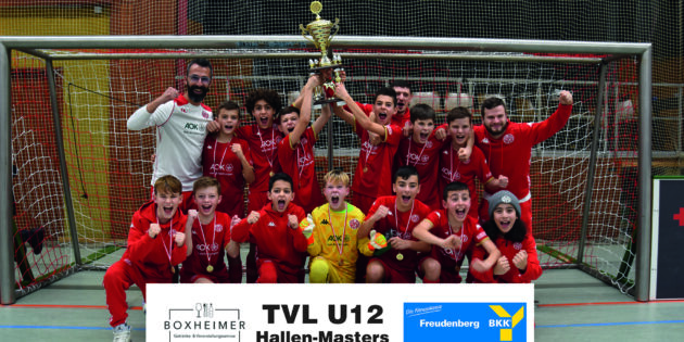 Strahlender Sieger des U12-Masters in Lampertheim: Der Nachwuchs des 1. FSV Mainz 05. Foto: oh
