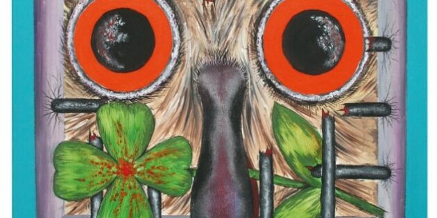 Unter dem Titel (Un)natürliche Realitäten – Kosmische Identitäten“ zeigen die beiden Kunstschaffenden Nela und Manfred Diel aus Einhausen vom 13. bis 28. Februar 2023 ihre Werke in der Rhein-Main-Neckar-Galerie im Landratsamt in Heppenheim. Foto: oh